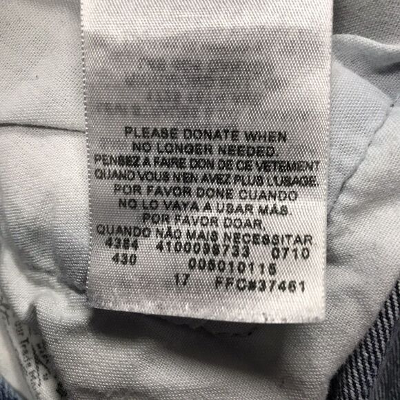 Y2K LEVIS 501 Jean Men 36X32 (38/34 tag) Button Fly Medium Wash Straight Leg - Picture 14 of 16